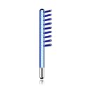 Electrode Wand Glass Tube Handheld Spare Parts for Hi Frequency Comb Tube (blue)