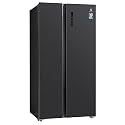 Electrolux 545L Frost Free Inverter Side-by-Side Door Refrigerator, TasteLock Technology, Multidoor Flexibility, Matte Black Steel, UltimateTaste 700, ESE5401A-B