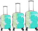 Electron Hardsided Polycarbonate Cabin & Check-in Luggage Trolley Bag(Set of 3-20/24/28) Cabin & Check-in Set 4 Wheels - 28 inch