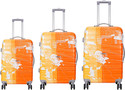 Electron Hardsided Polycarbonate Cabin & Check-in Luggage Trolley Bag(Set of 3-20/24/28) Cabin & Check-in Set 4 Wheels - 28 inch