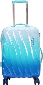 electron hardsided polycarbonate luggage trolley bag cabin suitcase 4 wheels - 20 inch