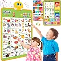 Electronic Alphabet Wall Chart, Kids Montessori Toy for Toddler 2-4 - Green