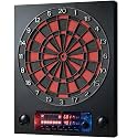 Electronic Dart Boards with Metal Case for Adults, Electric Dart Board with 6 Soft Tip Darts, Electronic Digital Dartboard Automatic Scoring, with Voice, LCD Screen, 25 Games for 1-8 Players