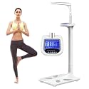 Electronic Height and Weight Scale, Digital Scale, High Precision Sensor, Suitable for Gym, Hospital, 200kg/440 Lb Capacity,