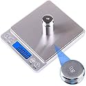 Electronic High-Precision Kitchen Food Stainless Steel Coffee Jewelry (3kg/0.1g)(500g/0.01g)