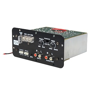 electronic spices 120w bass tube car amplifier board 12v high power with bluetooth mosfet power supply