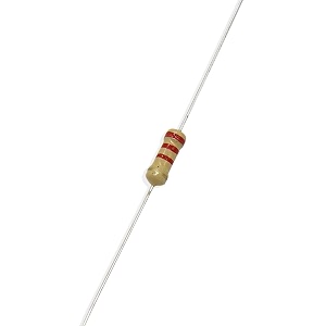electronic spices 2000 pcs 22k ohm  12w 050 watt 5 tolerance 22k mr  ohm mf through hole resistors axial lead