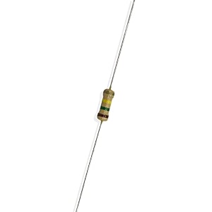 electronic spices 2000pcs 150k ohm  12w 050 watt 5 tolerance 150k mr  ohm mf through hole resistors axial lead