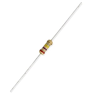 electronic spices 2000pcs 270k ohm  12w 050 watt 5 tolerance 270k mr  ohm mf through hole resistors axial lead