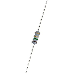 electronic spices 20pcs 15 ohm  2watt 5 tolerance 15 mr  ohm mf through hole resistors axial lead