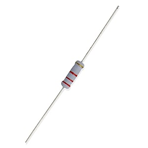 electronic spices 20pcs 22k ohm  2watt 5 tolerance 22k mr  ohm mf through hole resistors axial lead