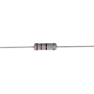 electronic spices 20pcs 270 ohm  2watt 5 tolerance 270 mr  ohm mf through hole resistors axial lead