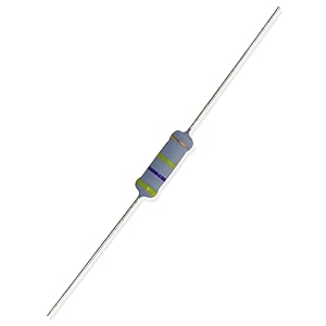electronic spices 20pcs 470k ohm  2watt 5 tolerance 470k mr  ohm mf through hole resistors axial lead