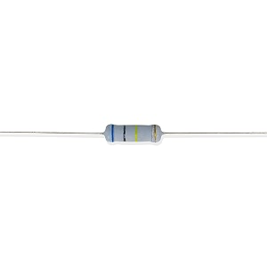 electronic spices 20pcs 680k ohm  2watt 5 tolerance 680k mr  ohm mf through hole resistors axial lead
