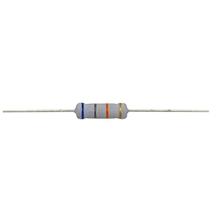 electronic spices 20pcs 68k ohm  2watt 5 tolerance 68k mr  ohm mf through hole resistors axial lead