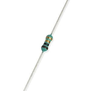 electronic spices 50pcs 1 ohm  14w 025 watt 5 tolerance 1 mr  ohm mf through hole resistors axial lead