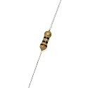 Electronic Spices 50Pcs 10 Ohm (Ω) 1/4w (0.25 watt) ±5% Tolerance 10 MR Ω ohm MF Through Hole Resistors Axial Lead