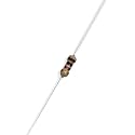 Electronic Spices 50Pcs 1k Ohm (Ω) 1/4w (0.25 watt) ±5% Tolerance 1k MR Ω ohm MF Through Hole Resistors Axial Lead