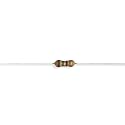 Electronic Spices 50Pcs 150 Ohm (Ω) 1/4w (0.25 watt) ±5% Tolerance 150 MR Ω ohm MF Through Hole Resistors Axial Lead