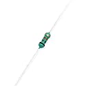 Electronic Spices 50Pcs 18K Ohm (Ω) 1/4w (0.25 watt) ±5% Tolerance 18K MR Ω ohm MF Through Hole Resistors Axial Lead