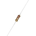 Electronic Spices 50Pcs 2.2 Ohm (?) 1/4w (0.25 watt) ±5% Tolerance 2.2 MR ? ohm MF Through Hole Resistors Axial Lead