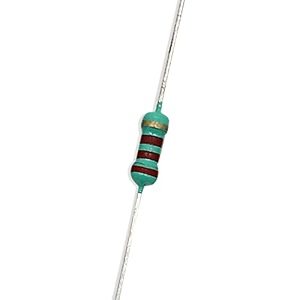 electronic spices 50pcs 22k ohm  14w 025 watt 5 tolerance 22k mr  ohm mf through hole resistors axial lead