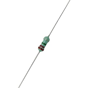 electronic spices 50pcs 22m ohm  14w 025 watt 5 tolerance 22m mr  ohm mf through hole resistors axial lead