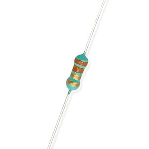 electronic spices 50pcs 33 ohm  14w 025 watt 5 tolerance 33 mr  ohm mf through hole resistors axial lead