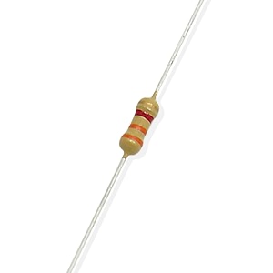 electronic spices 50pcs 33k ohm  14w 025 watt 5 tolerance 33k mr  ohm mf through hole resistors axial lead