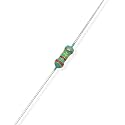 Electronic Spices 50Pcs 330K Ohm (Ω) 1/4w (0.25 watt) ±5% Tolerance 330K MR Ω ohm MF Through Hole Resistors Axial Lead