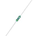 Electronic Spices 50Pcs 4.7m Ohm (Ω) 1/4w (0.25 watt) ±5% Tolerance 4.7m MR Ω ohm MF Through Hole Resistors Axial Lead