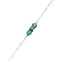 Electronic Spices 50Pcs 470k Ohm (Ω) 1/4w (0.25 watt) ±5% Tolerance 470k MR Ω ohm MF Through Hole Resistors Axial Lead