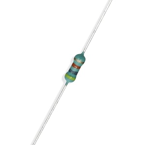 electronic spices 50pcs 47k ohm  14w 025 watt 5 tolerance 47k mr  ohm mf through hole resistors axial lead
