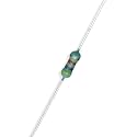 Electronic Spices 50Pcs 47K Ohm (Ω) 1/4w (0.25 watt) ±5% Tolerance 47K MR Ω ohm MF Through Hole Resistors Axial Lead