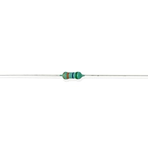 electronic spices 50pcs 56k ohm  14w 025 watt 5 tolerance 56k mr  ohm mf through hole resistors axial lead