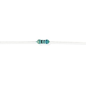 electronic spices 50pcs 68 ohm  14w 025 watt 5 tolerance 68 mr  ohm mf through hole resistors axial lead