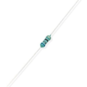 electronic spices 50pcs 680 ohm  14w 025 watt 5 tolerance 680 mr  ohm mf through hole resistors axial lead