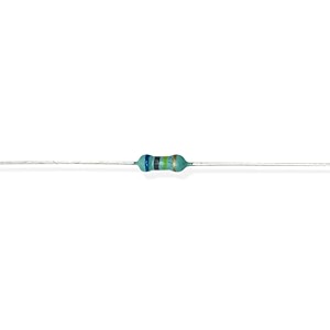 electronic spices 50pcs 680k ohm  14w 025 watt 5 tolerance 680k mr  ohm mf through hole resistors axial lead