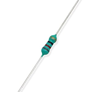 electronic spices 50pcs 82 ohm  14w 025 watt 5 tolerance 82 mr  ohm mf through hole resistors axial lead