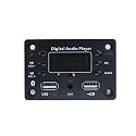 Electronic Spices Digital Audio Player Bluetooth MP3 Decoding Board Module with inbuilt USB/FM/Mic/Ir/Tf