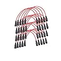 Electronic Spices Fuse Holder Inline Screw Type With 1015 18 Awg Wire Pack of 20pcs