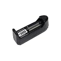 Electronic Spices (Pack of 1) Universal Li-ion Battery Charger | 3.7V Single Slot Rechargeable Charger for 18650, 16340 &amp; 14500 Lithium-Ion Batteries