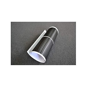 electronica graphix 4 pcs car sticker universal anti-scratch door sill car decal 236 x 267 inches  1575 x 267 inches carbon fibre vinyl