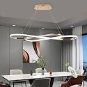 Electroplated Gold Modern LED Pendant Chandelier