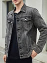 ELECTROSTAR Full Sleeve Washed Men Denim Jacket