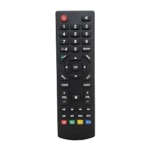 remote control for led or lcd tv compatible with kodakthomson televisions small please match the image with your existing remote before placing the order before black