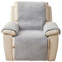 ELEFOCUS Plush Sherpa Fleece Recliner Chair CoverSoft