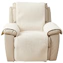 ELEFOCUS Plush Sherpa Fleece Recliner Chair CoverSoft