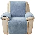 ELEFOCUS Plush Sherpa Fleece Recliner Chair CoverSoft