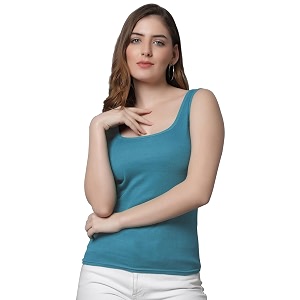 eleg amp stilance women39s sando tops innerwear sleeveless racerback tank top cotton round neck gym and workout spaghetti tops s till xl